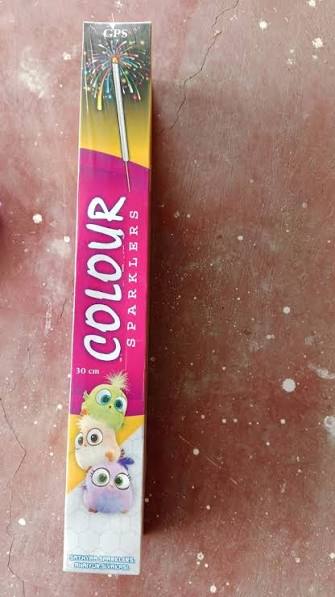50 cm Colour sparklers