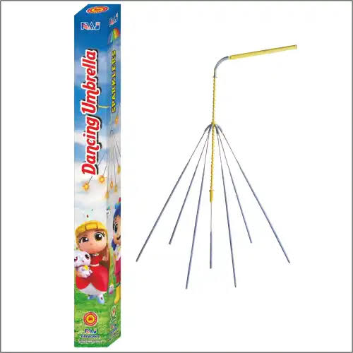 Dancing Umberla (Rotating Sparklers)